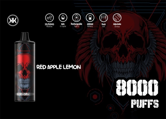 van de Nicotine Zoute Beschikbare Vape van 16ml 5% Pen 12 Verschillende Soortenaroma's