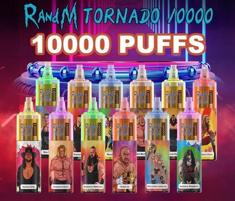 10000 Rookwolken Nic Salt Disposable Vape Rechargeable 12 het Apparaat van de Aroma'ssigaret