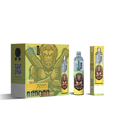 14ML Vloeibare Vapes RandM Tornado 7000 van E Rookwolken met RGB Licht van Mesh Coil And