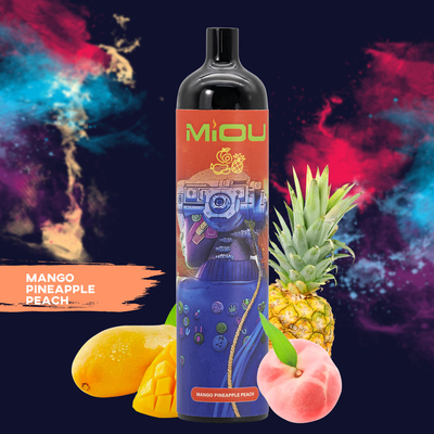 Vlot Aroma Miou 9000 Apparaat van de de Batterijpeul van Rookwolken het Beschikbare Vape 20ml Grote