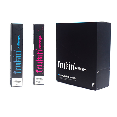 6 Vloeistof van aroma's de Beschikbare Fcukin Onthego Vape Pen With 3.5ml binnen