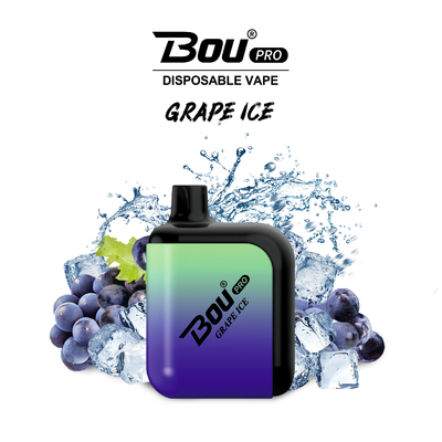 Draagbare Wegwerp BOU PRO Vape 7000 Rookwolken 5% Nic 16ml Vloeistof Type C Oplaadbaar