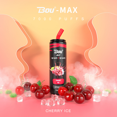 Type C Oplaadbare Bou Max Iget Diposable Vape 7000 Rookwolken 13 Smaken 650mAh