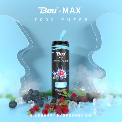 Type C Oplaadbare Bou Max Iget Diposable Vape 7000 Rookwolken 13 Smaken 650mAh
