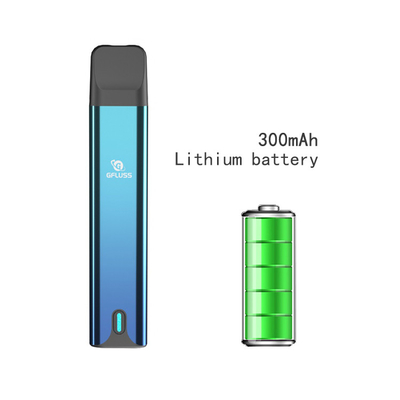300 mah Lithium Oplaadbare Dikke Olie Wegwerp Vape Pen 1 ml Met Zichtbaar Venster