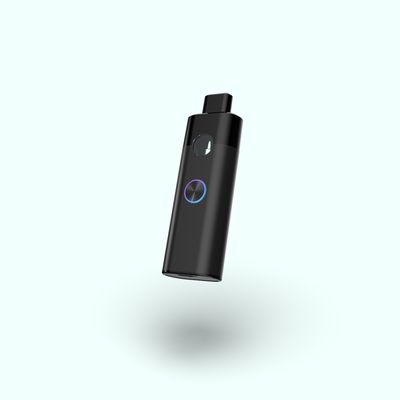 Zichtbaar venster 2,0 mm oliegatgrootte 3 ml CBD-vape-pen met 350 mAh-batterij