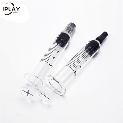 Capaciteit van het Slotspuiten 0.5ml 1ml 2.25ml van Luer van het Pyrexglas de Materiële
