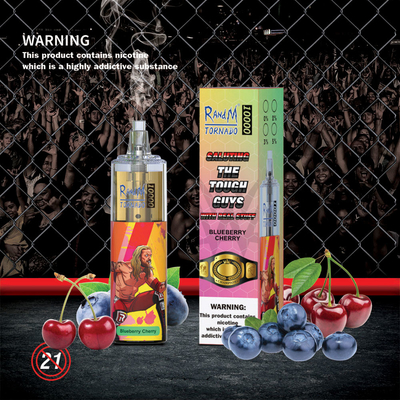24 de Tornado 10K van aroma'srandm puft Navulbare Draagbare Vape 850mAh
