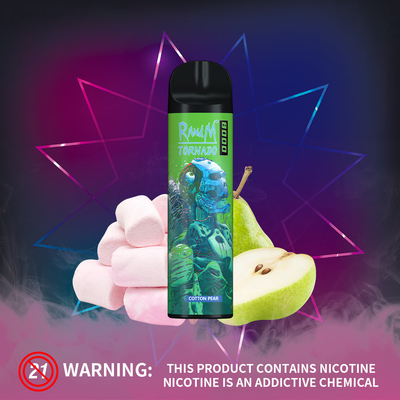 RandMtornado 16 ml Gemengde Peul 8000 van Fruit Beschikbare Vape Rookwolkene Cig Pen