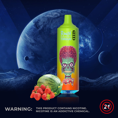 Tornado 9000 Pen van Vape van de Rookwolke de Vloeibare RandM Vlakke Peul Pen van de het Ijsverstuiver van 18 ml de Weelderige