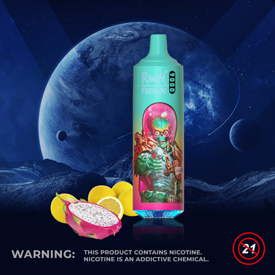 Tornado 9000 Pen van Vape van de Rookwolke de Vloeibare RandM Vlakke Peul Pen van de het Ijsverstuiver van 18 ml de Weelderige