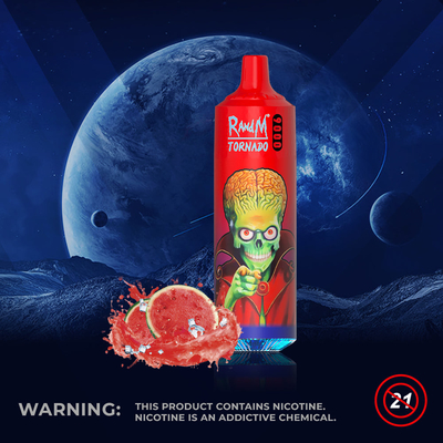 Puft pre Gevulde van de Tornado Beschikbare Vape van 18 ml RandM Uitrusting 9000 Peulsysteem