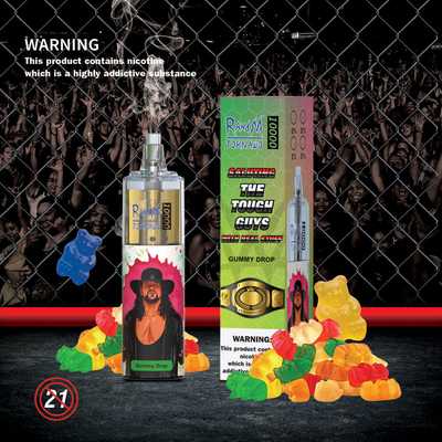 100% originele 20 ml Fumot RandM Tornado 10000 puffs wegwerp vape pen 24 kleuren