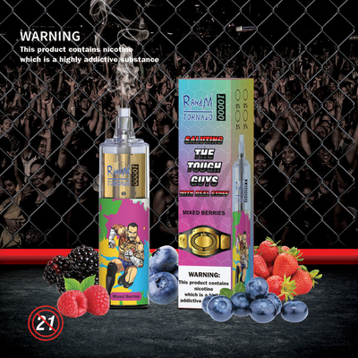Grote van de Tornado Beschikbare Vape van E Cig RANDM Pen 20 Aroma's 10000 Rookwolken 20 ml