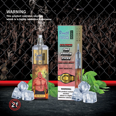 Grote van de Tornado Beschikbare Vape van E Cig RANDM Pen 20 Aroma's 10000 Rookwolken 20 ml