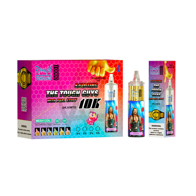 Grote van de Tornado Beschikbare Vape van E Cig RANDM Pen 20 Aroma's 10000 Rookwolken 20 ml