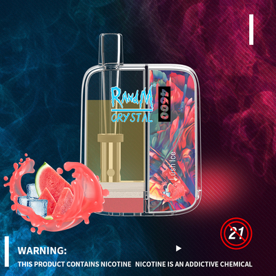 Slank Kristal 4600 van Doos Beschikbaar Vape RandM de Draagbare Verstuiver van de rookwolken10ml Premie