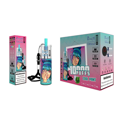 RandMe Sigaret 10000 Rookwolk Pluse 14 Aroma's Beschikbare de Verstuiverpen van 20 Ml