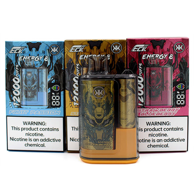 49,5x26x86 mm ECK KK Vaporizer 12000 trekjes 5% nicotine Fancy Taste