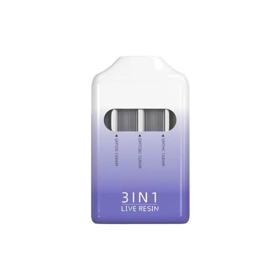 Nieuwste nieuwe aankomst 3 in 1 3 ml capaciteit wegwerp Pod Vape cartridge met Micro USB oplaadpoort