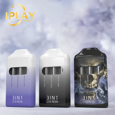 Nieuwste nieuwe aankomst 3 in 1 3 ml capaciteit wegwerp Pod Vape cartridge met Micro USB oplaadpoort