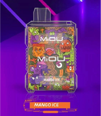 Miou Box E CIGS Mesh Coil 15ml E Liquid Wegwerp Vape 8000 Puffs 650mAh Oplaadbaar 10 smaken