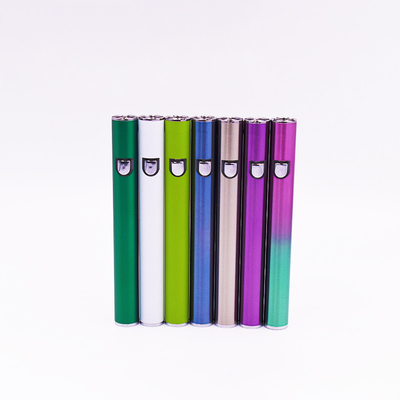 Gekleurde 350mAh Vape Pen Battery 510 Draad 2.8V aan 4.2V