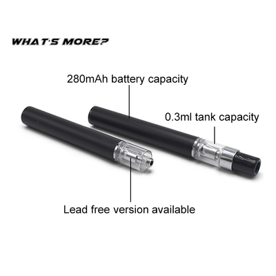 De bovenkant die 280mah-batterij0.3ml minicbd vullen vape sluit pen van de cbdolie van D7 de beschikbare lege op