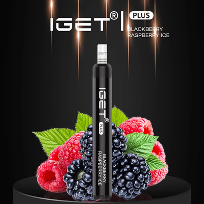 Iget plus Veelvoudige Aroma's 1200 Rookwolken Elektronische Sigaret laat verdampen 4.8ml Vape Pen Disposable