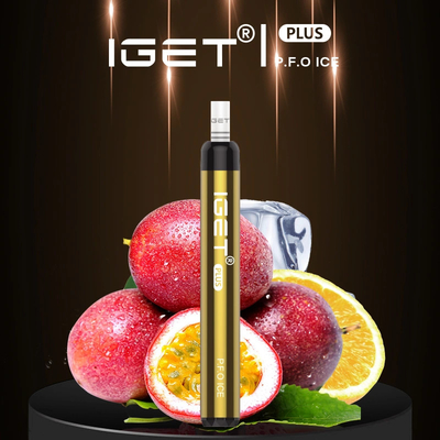 Iget plus Veelvoudige Aroma's 1200 Rookwolken Elektronische Sigaret laat verdampen 4.8ml Vape Pen Disposable