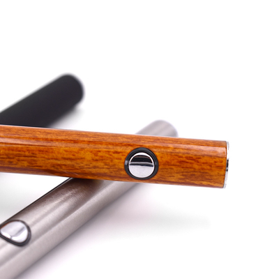 Past de roestvrij staal gemaakte maximum de batterijdrukknop van de vapepen slanke vorm voor 510 vape patroon in