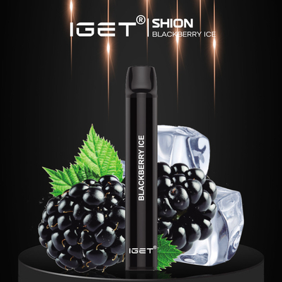 Het Beschikbare Vaping Apparaat van het kolaijs IGET SHION, 600 de Dampsigaretten van de Rookwolkendouane