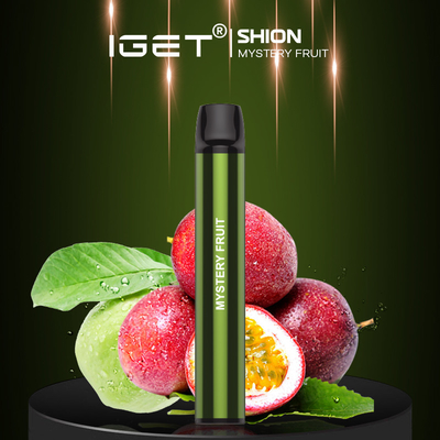 Het Beschikbare Vaping Apparaat van het kolaijs IGET SHION, 600 de Dampsigaretten van de Rookwolkendouane