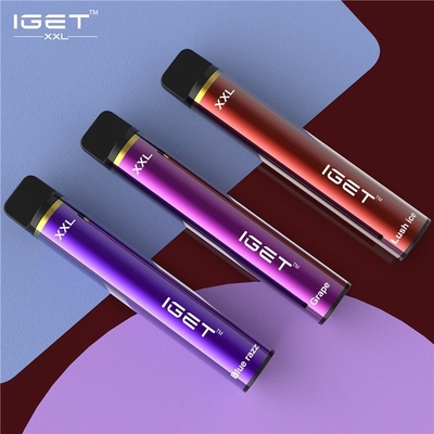 Authentieke Iget 1800 Rookwolk Draagbare Peul Vape, Rokende de Verstuiverpen van 7ml XXL