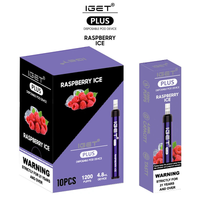 Beschikbare Minie Sigaret 1200 Rookwolken 4.8ml van 650mAh IGET Vape