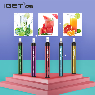 In het groot Sigaret IGET Vape IGET 1200 PLUS 650mah-de Pen van Vape van de Batterijnicotine