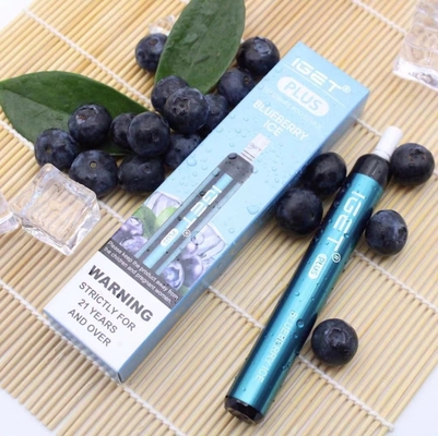 Originele IGET PLUS 1200 de Pen4.8ml Capaciteit van Vape van de Rookwolken6% Nicotine Beschikbare 13 Aroma's
