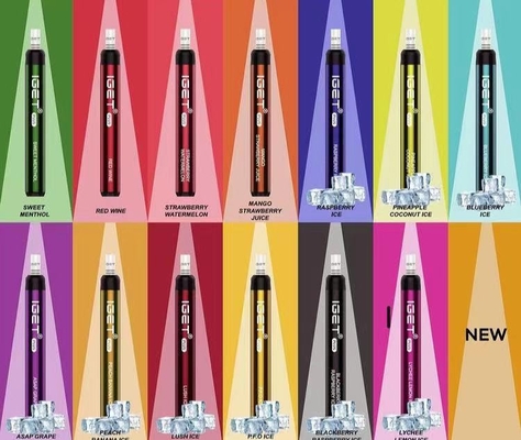 100% originele IGET-Sigaret IGET 1200 PLUS 650mah-de Pen van Vape van de Batterij6% Nicotine