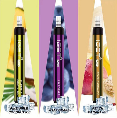 Originele IGET PLUS 1200 de Pen4.8ml Capaciteit van Vape van de Rookwolken6% Nicotine Beschikbare 13 Aroma's