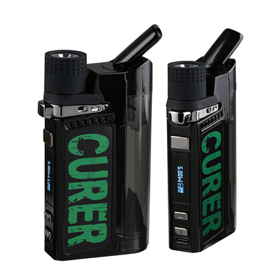 1500mAh CURER 3 in 1 Verstuiver van Wasvape, PCTG Droog Herb Vaporizer Kit
