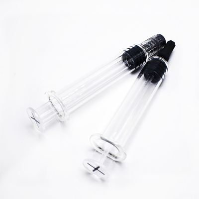 De lege Cbd-Spuit van het Olieglas, 1ml-de Spuit van het Glasconcentraat