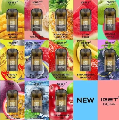 Originele Nova 3 de Aanzet Kit In Stock van IGET Vape IGET van Vape van de Soorten6% Nicotine