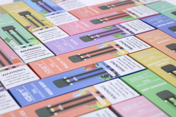 7ml tank 1800 zoute beschikbare Originele vapepen 100% van de rookwolkeniget XXL 5% Nicotine