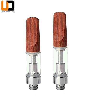 Ceramisch van het de Peulsysteem van de Rol0.5ml 1ml CBD Vape Patroon Houten de Uiteindenglas