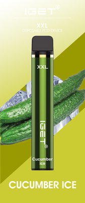 De beschikbare Beschikbare Pen van de 30 Aroma'srook van XXL 1800f 7.0ml IGET Vape