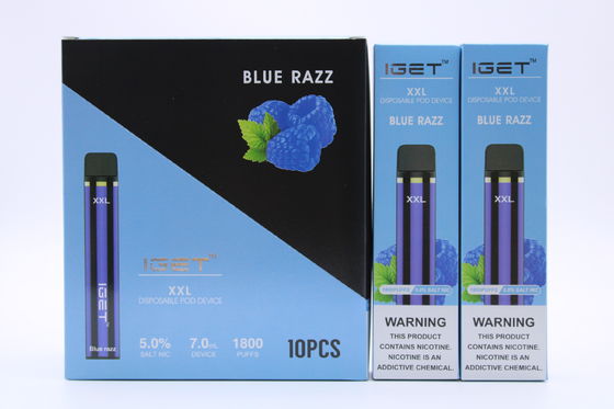 Anti-lekt Navulbare Systeempeul die de Pen van IGET roken XXL 1800 Vape