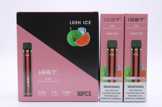 Anti-lekt Navulbare Systeempeul die de Pen van IGET roken XXL 1800 Vape