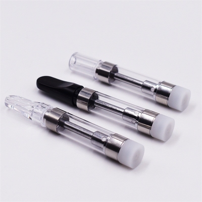 Hete verkopende Plastic tank 510 van het uiteinde1ml glas draad cbd oli?t ceramische rol het verwarmen vape patroon