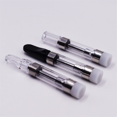 Hete verkopende Plastic tank 510 van het uiteinde1ml glas draad cbd oli?t ceramische rol het verwarmen vape patroon
