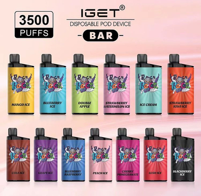 13 aroma's 3500 puft Beschikbare Vape-Authentieke vooraf gevulde vape de penuitrustingen van de Peniget Bar